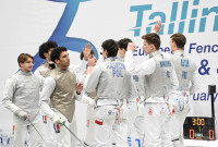 men's foil team 4